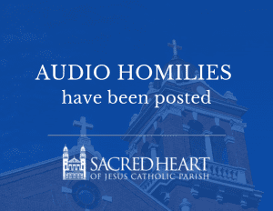 Recent homilies have been added!