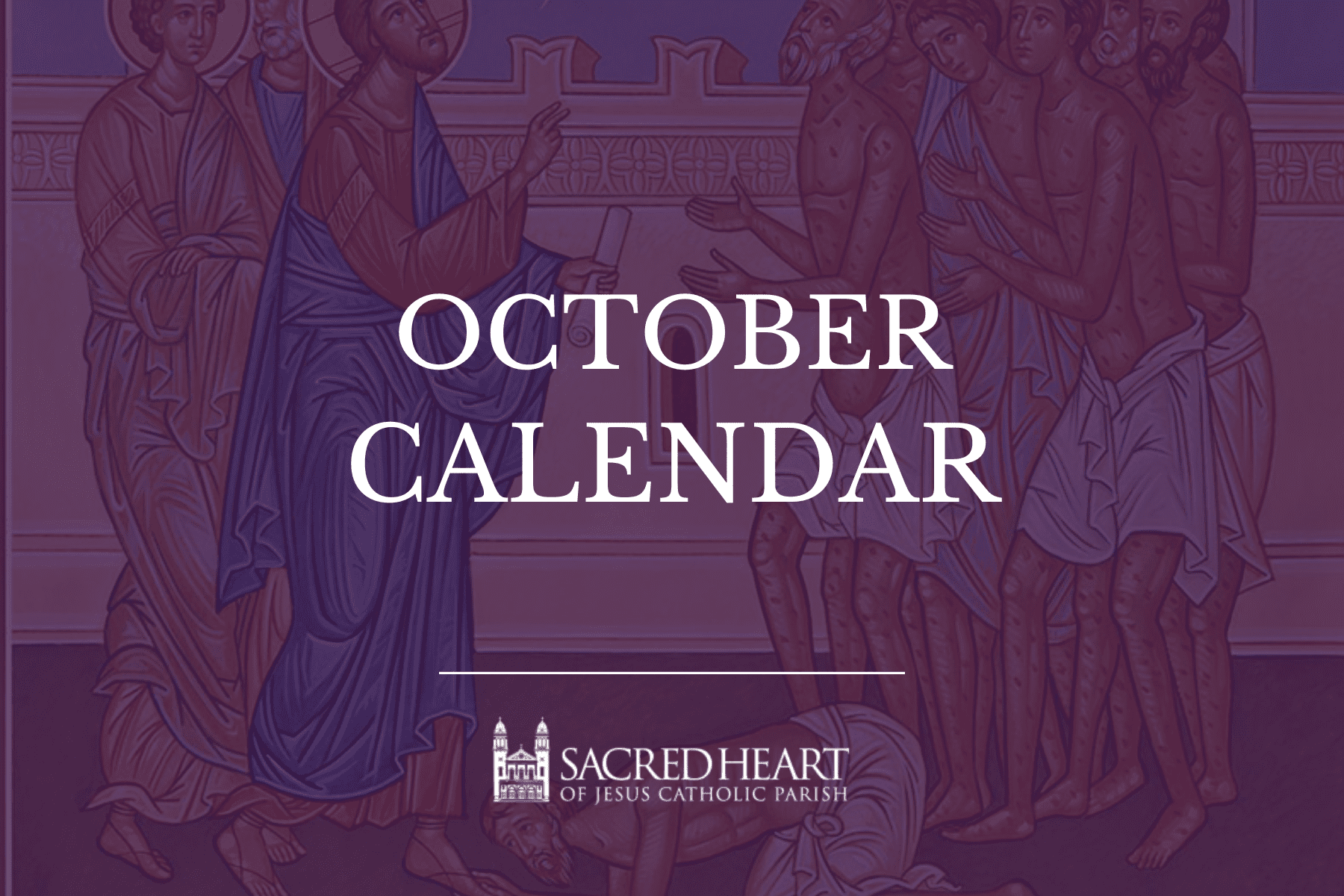 October CALENDAR