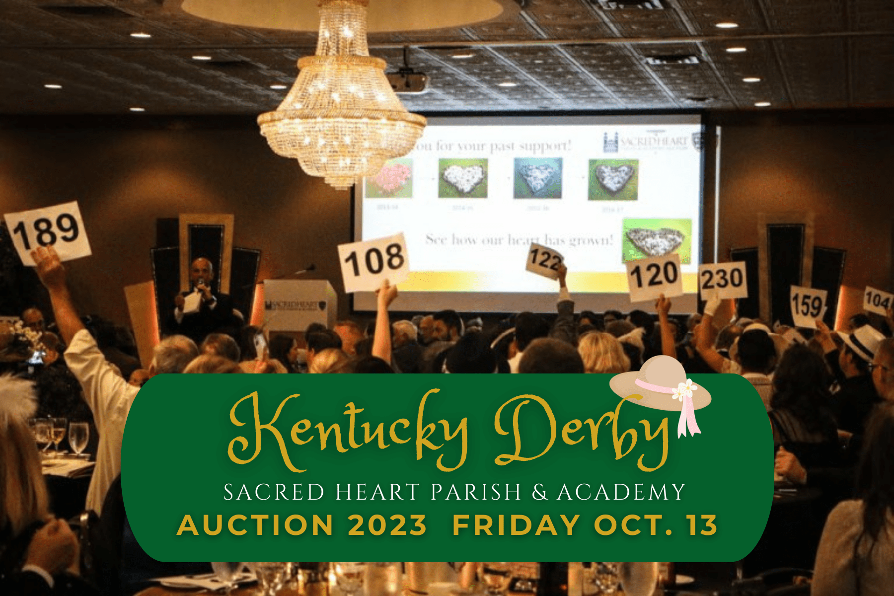 AUCTION 2023—Save the Date! October 13 “Kentucky Derby—A Night at the Races”