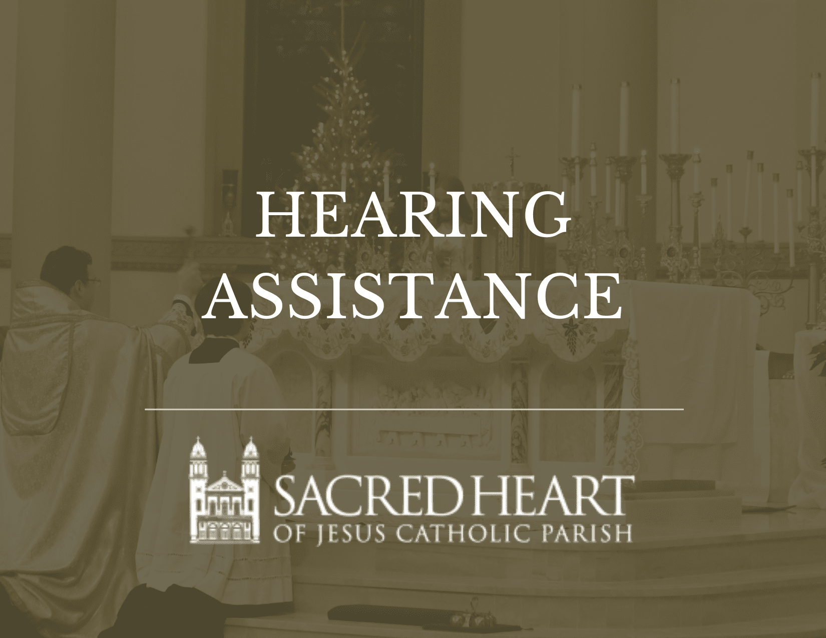 Hearing Assistance Available