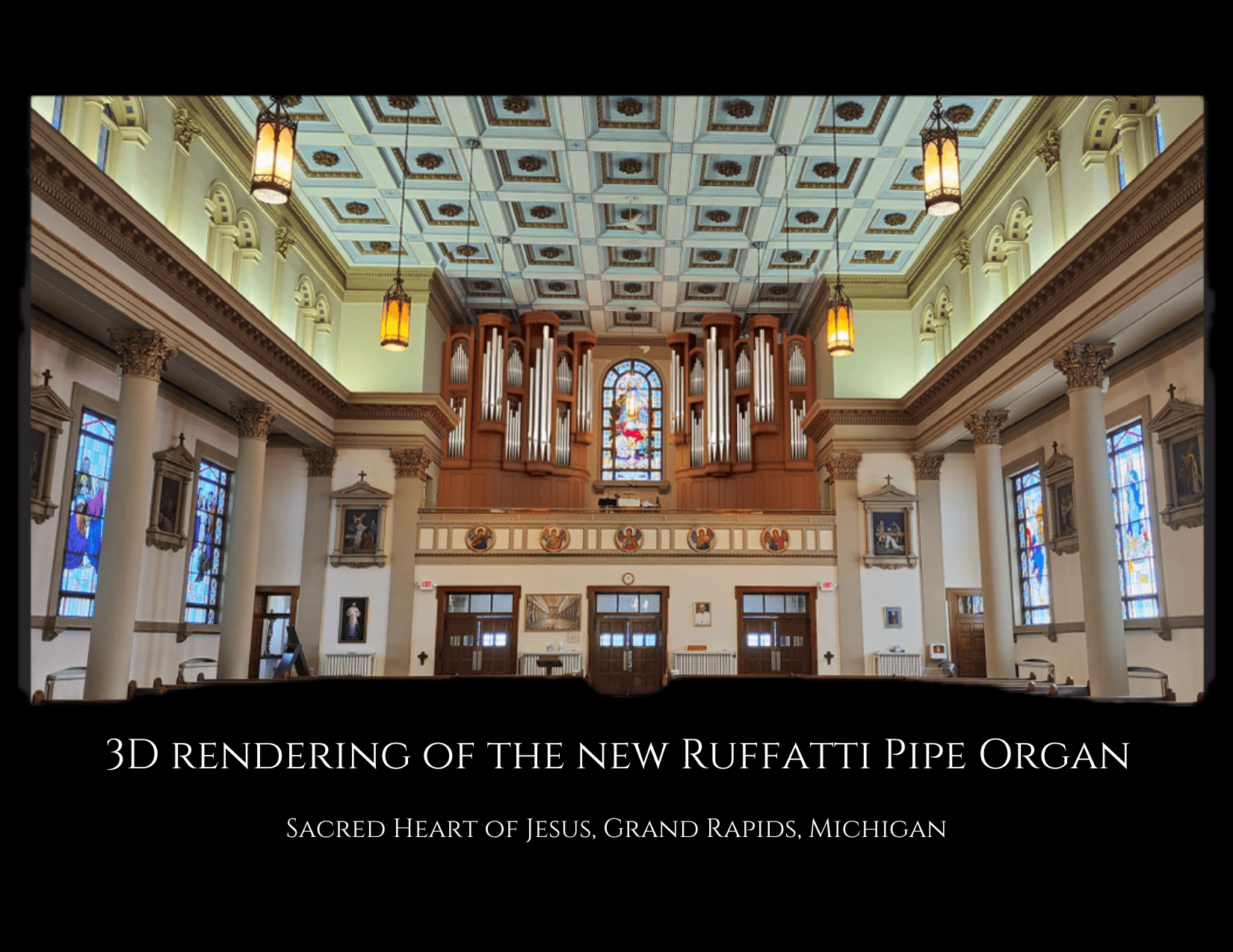 Sacred Heart will receive a new pipe organ