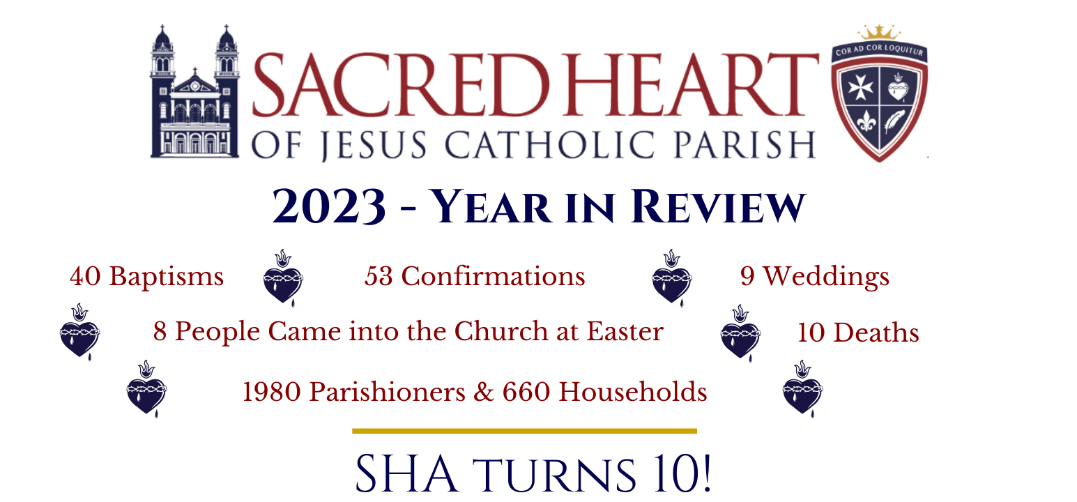 Sacred Heart Year in Review – 2023